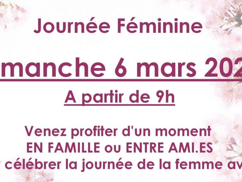 Image de l'actu 'Journée Féminine'